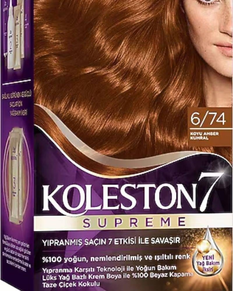 Koleston Set Boya 6/74 Koyu Amber Kumral