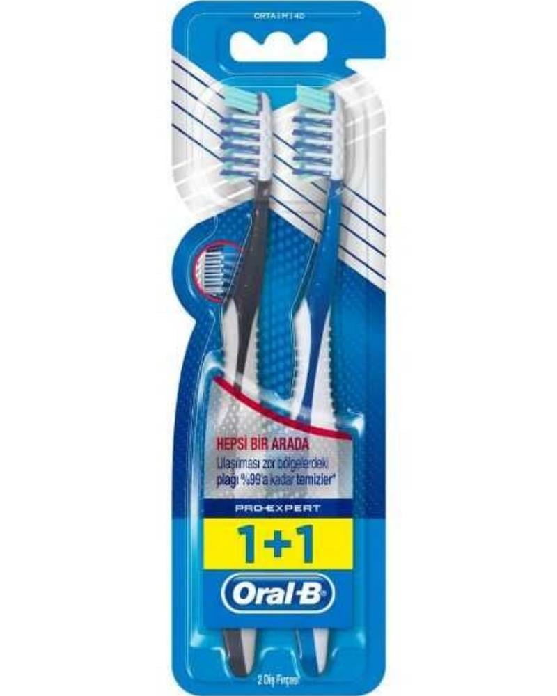 Oral-B Pro-expert Diş Fırçası 40 Orta 1 Alana 1 Bedava Paketi