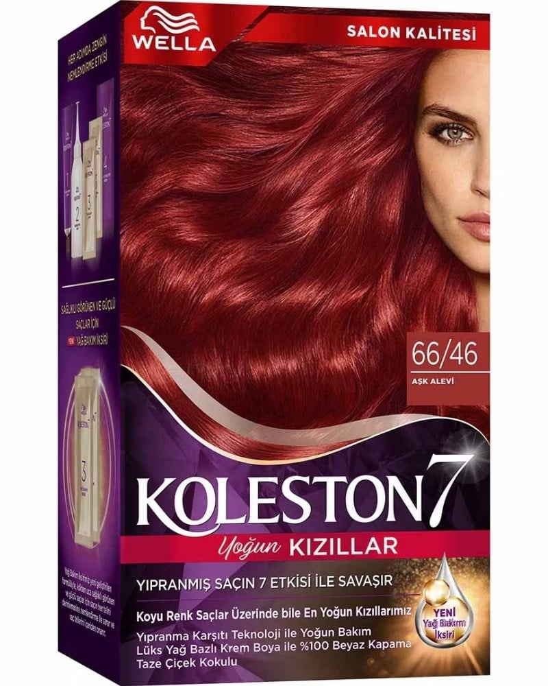 Wella Koleston Kit Saç Boyası Aşk Alevi 66/46
