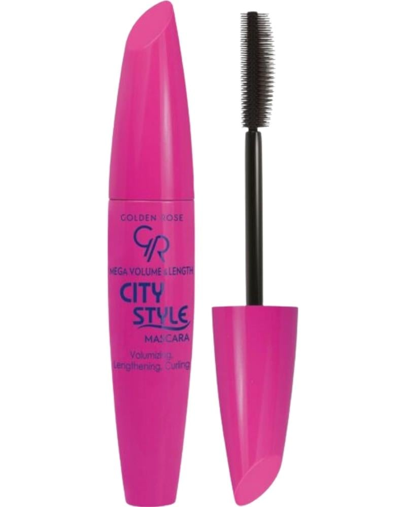 Golden Rose Siyah Maskara - Mega Volume & Length City Style Mascara