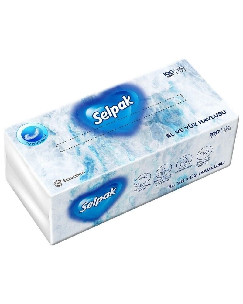 Selpak El ve Yüz Havlusu 100 Yaprak
