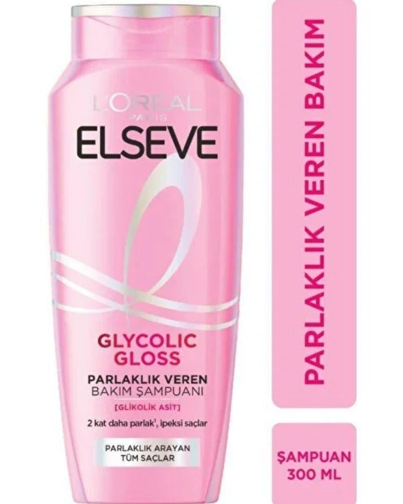 Elseve Glycolic Gloss Şampuan 300 Ml