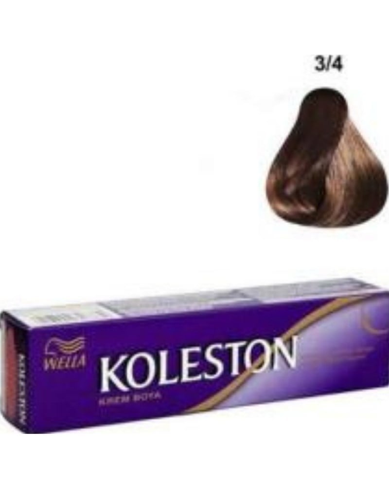 Wella Koleston Single Tüp Boya 3/4 Koyu Kestane