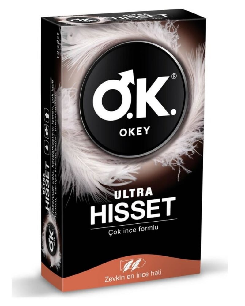 Okey Ultra Hisset Prezervatif 10 adet