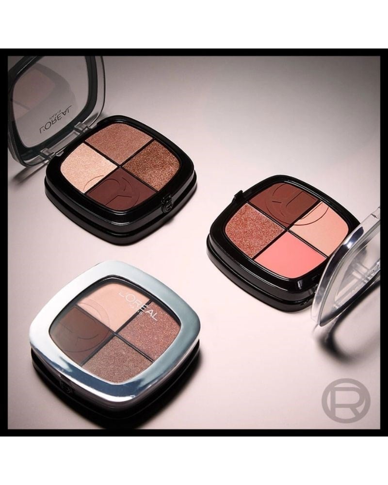 Loreal Paris Eye & Cheek Quad Dörtlü Far ve Yanak Paleti 03 Autumn Nude