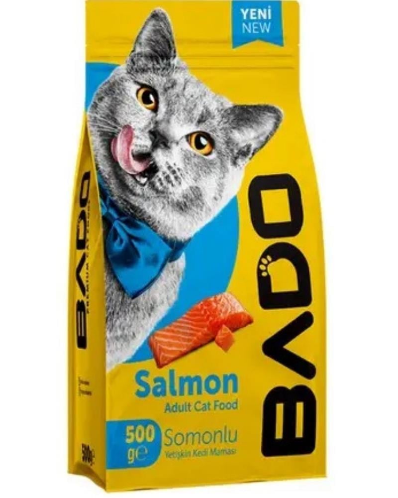 Bado Yetişkin Kedi Maması Somonlu 500gr