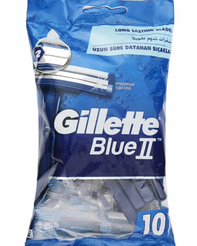 Gillette Blue2 Kullan At Tıraş Bıçağı 10'lu