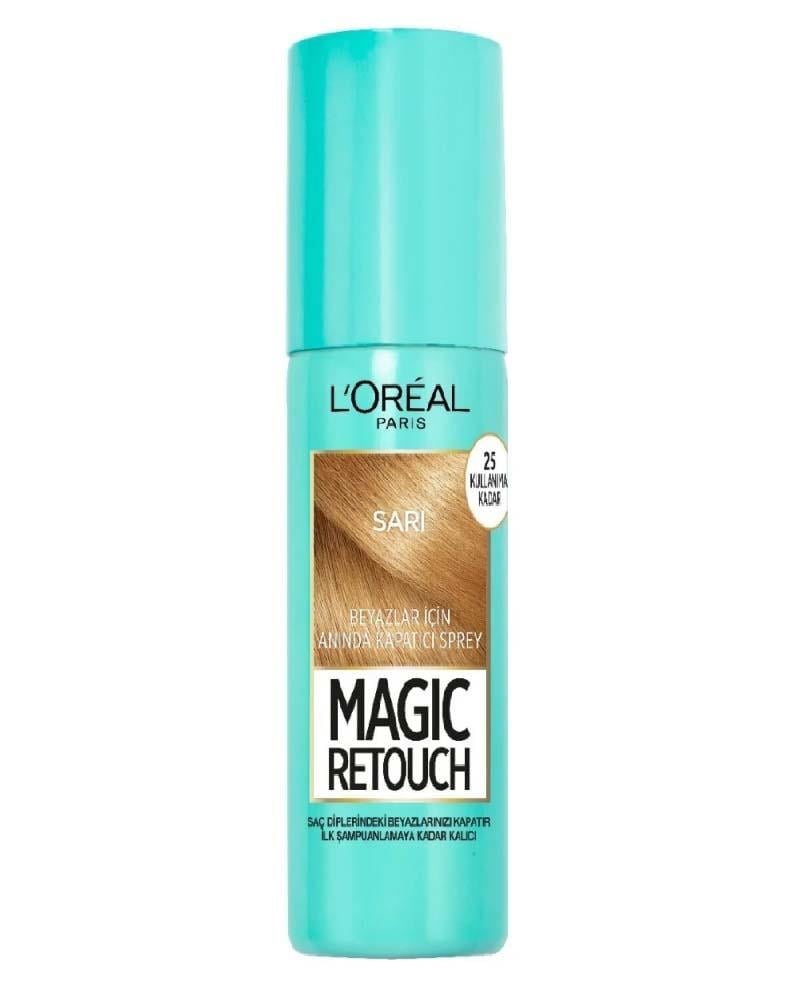 Loreal Paris Magic Retouch Beyaz Saçlar İçin Kapatıcı Sarı Saç Spreyi 75ml