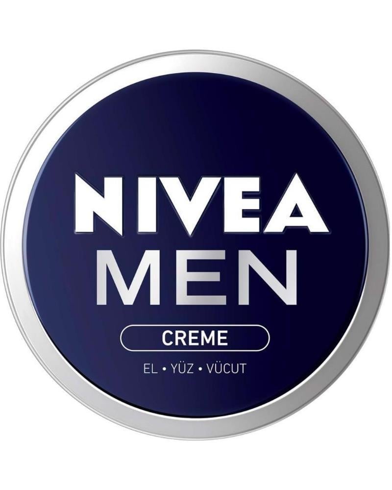 NIVEA MEN Erkek Creme 30ml, Yoğun Nemlendirici, Yağlı ve Yapışkan His Bırakmaz, Hızlı Emilir, El Vücut Yüz