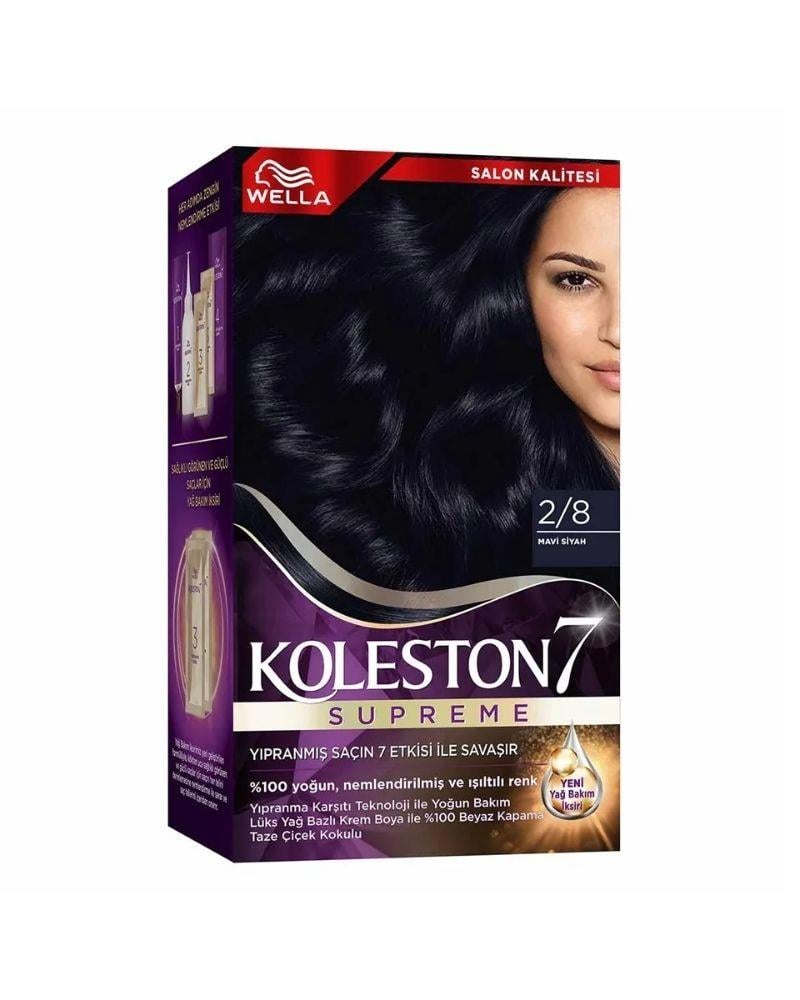 Koleston Set Saç Boyası Mavi Siyah 2/8