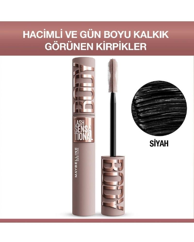 Maybelline New York Lash Sensational Body Siyah Maskara