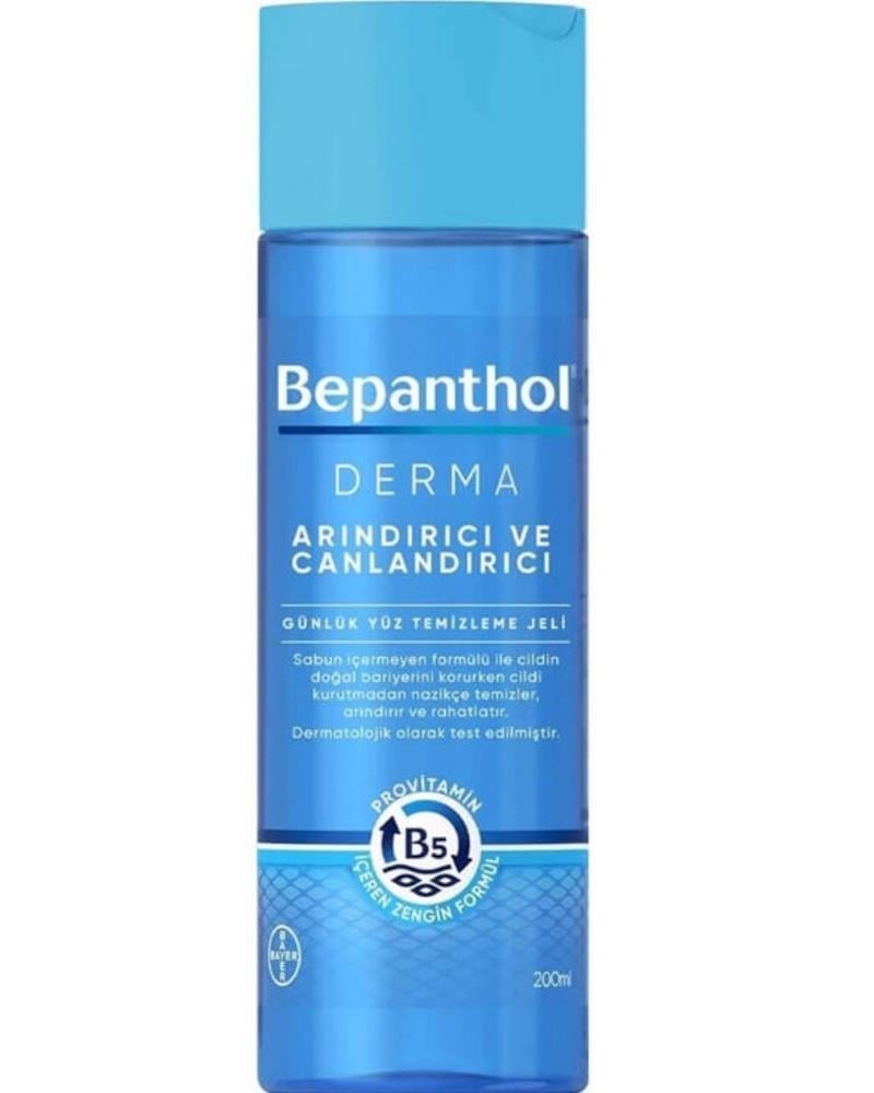 Bepanthol Derma Arındırıcı & Canlandırıcı Günlük Yüz Temizleme Jeli200 ml
