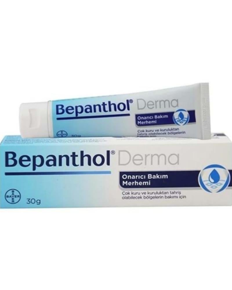 Bepanthol Onarıcı Bakım Merhemi 30gr _ Çok Kuru Ciltler Için Günlük Yoğun Nemlendirici Onarıcı Merhem