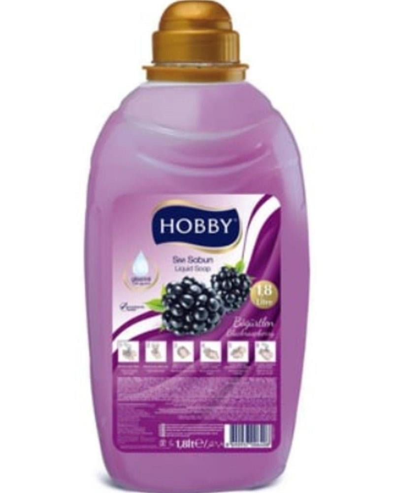 Hobby Sıvı Sabun 1.5 Lt Böğürtlen