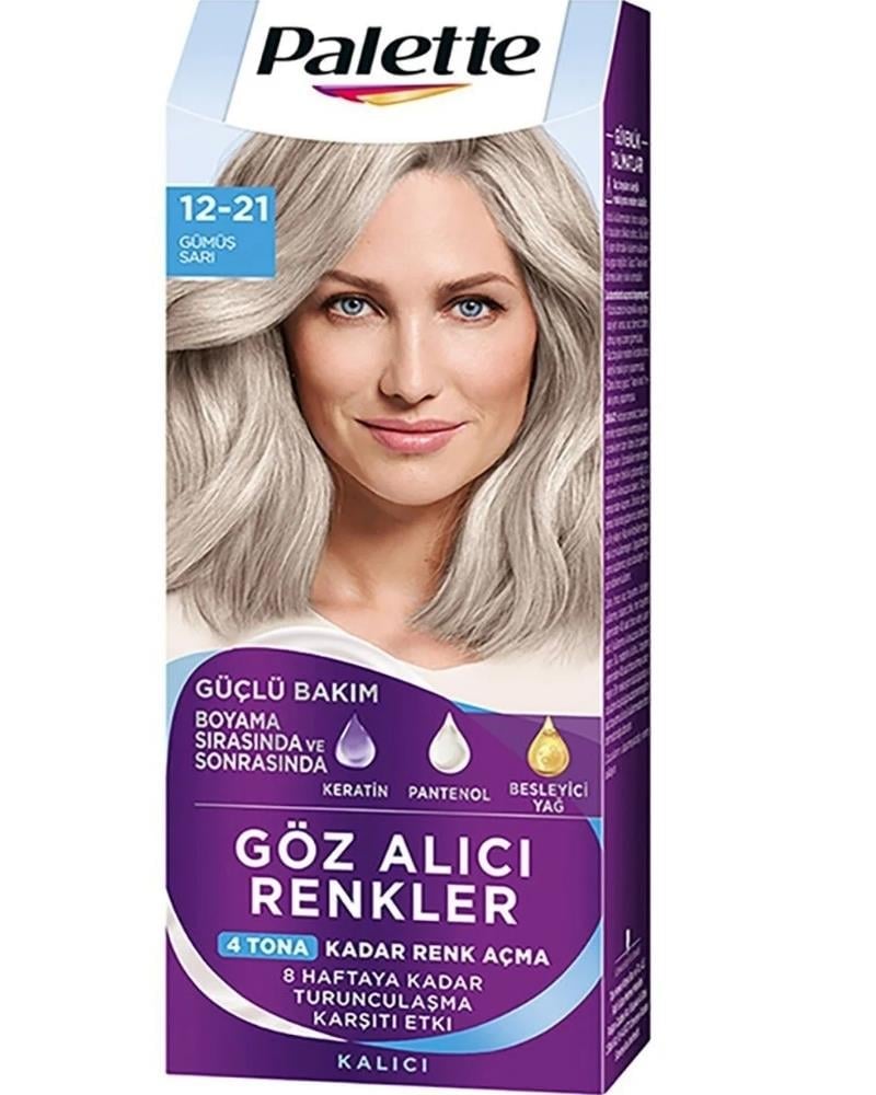 Palette Göz Alıcı Renkler 12/21 Gümüş Sarı