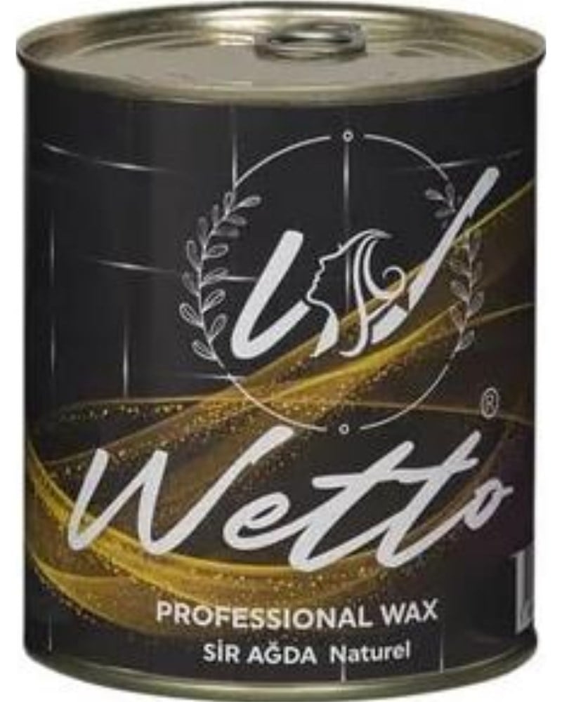 Wetto Professional Konserve Ağda Naturel(Sarı) 800 ML