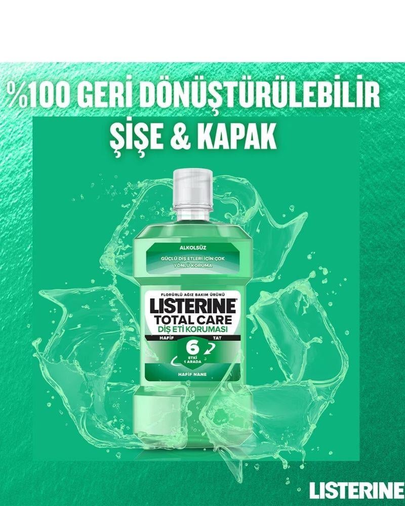Listerine Diş ve Diş Eti Koruması Hafif Tat 500 ml Gargara