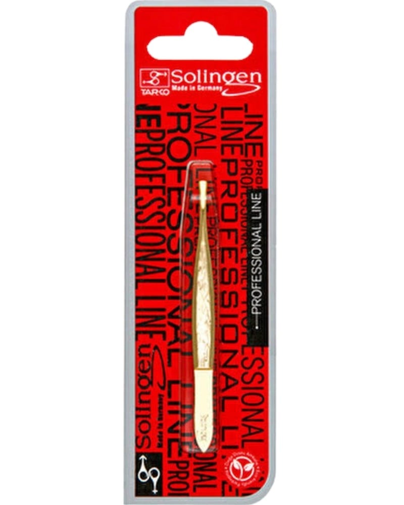 Solingen Cımbız Yan Uç Gold Renk