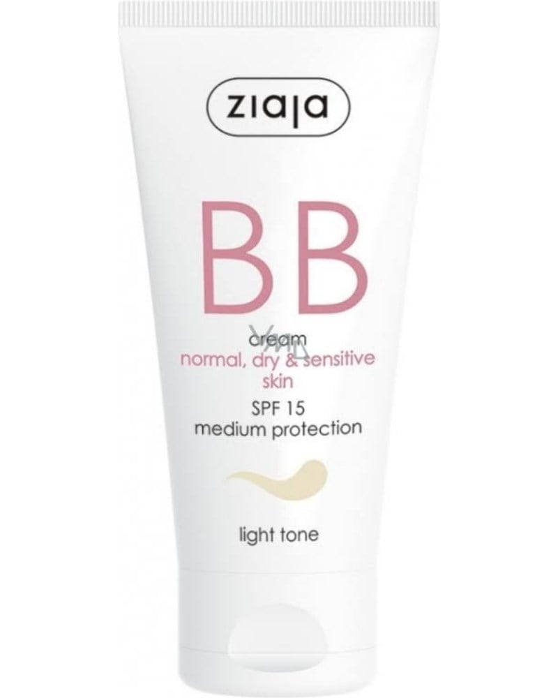Zıaja BB Krem Normal, Kuru ve Hassas Ciltler İçin Hafif Ton SPF 15 50 ml