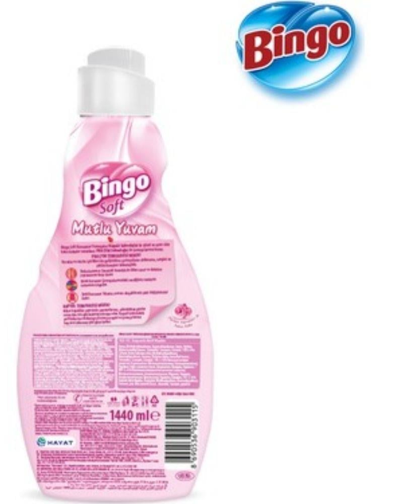 Bingo Soft Mutlu Yuvam Yumuşatıcı 60 Yıkama 1.44 lt