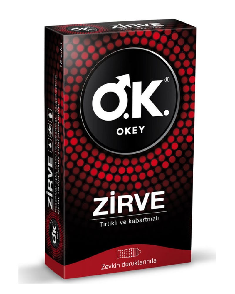 Okey Zirve Prezervatif 10 Adet