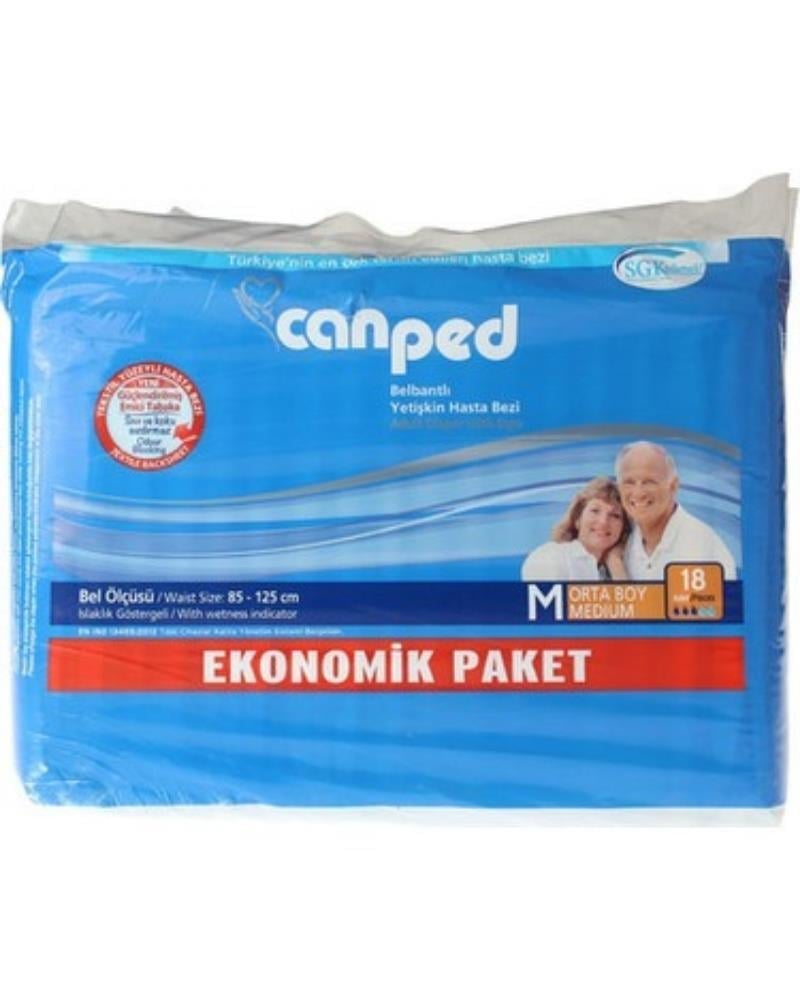 Canped Belbantlı Hasta Bezi Eko Orta 18'li