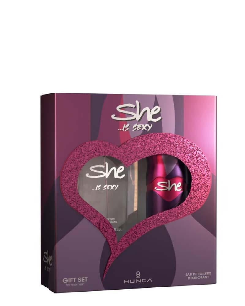 She Is Sexy Parfüm 50 ml + Deodorant Set