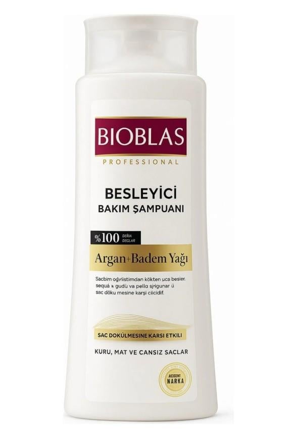 Bioblas Argan Badem Yağı Besleyici Bakım Şampaunı 500 ml