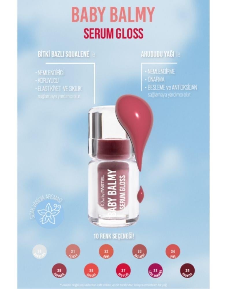 Show By Pastel Baby Balmy Serum Gloss 35 Euphoria