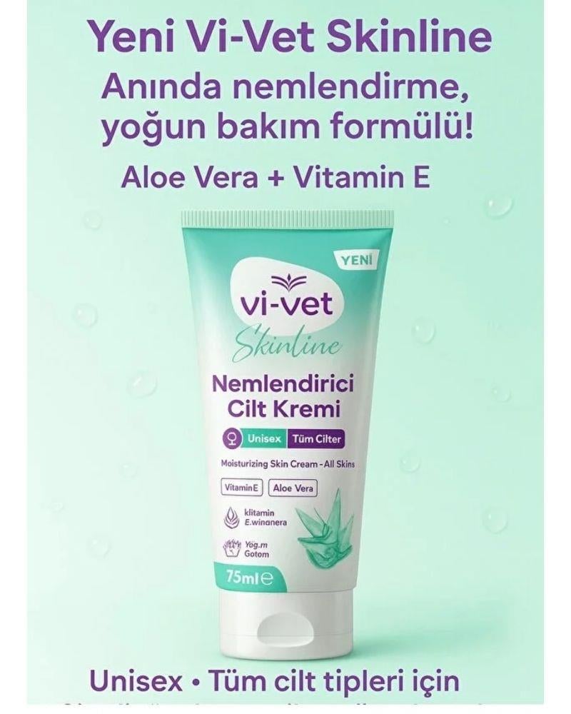Vi-vet Skinline Nemlendirici Cilt Kremi 75 ml