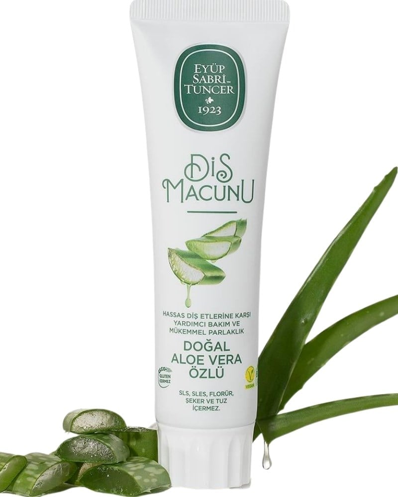 Eyüp Sabri Tuncer Doğal Aloe Vera Özlü Diş Macunu 90 Ml