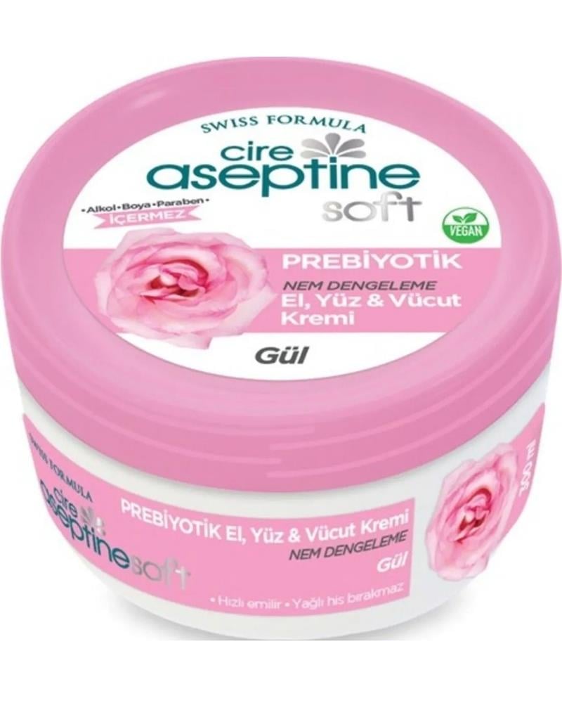 CIRE ASEPTINE Cire Aceptine Soft Gül Prebiyotik Nemlendirici Bakım Kremi 30 ml