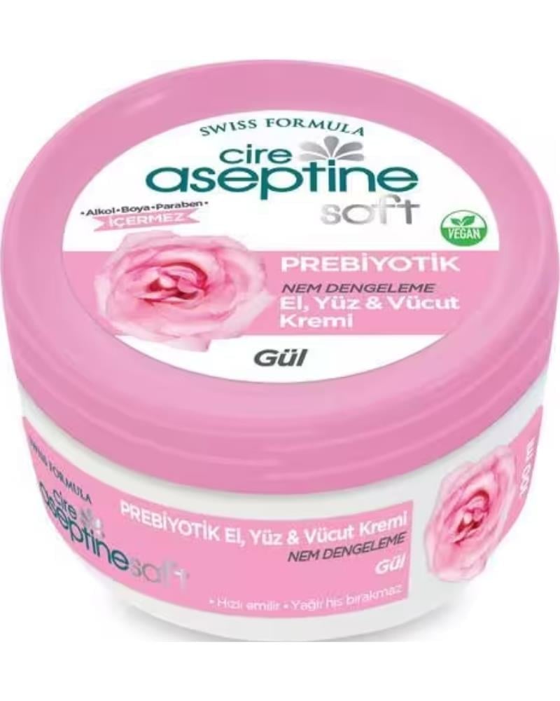 CIRE ASEPTINE Cireaseptine Soft Gül 100 ml Krem
