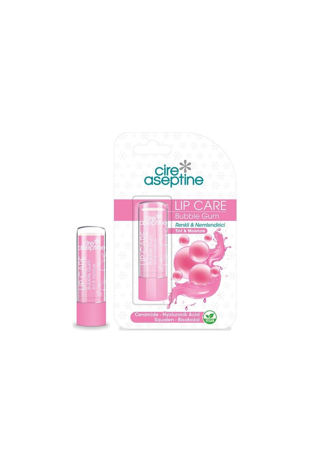 CIRE ASEPTINE Lip Care Bubble Gum Renkli Dudak Bakım Kremi 4,5 G