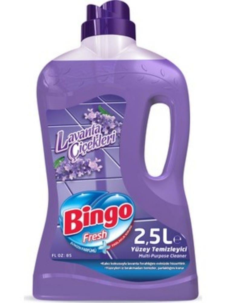 Bingo Fresh Lavanta Çiçekleri Yüzey Temizleyici 2.5 lt