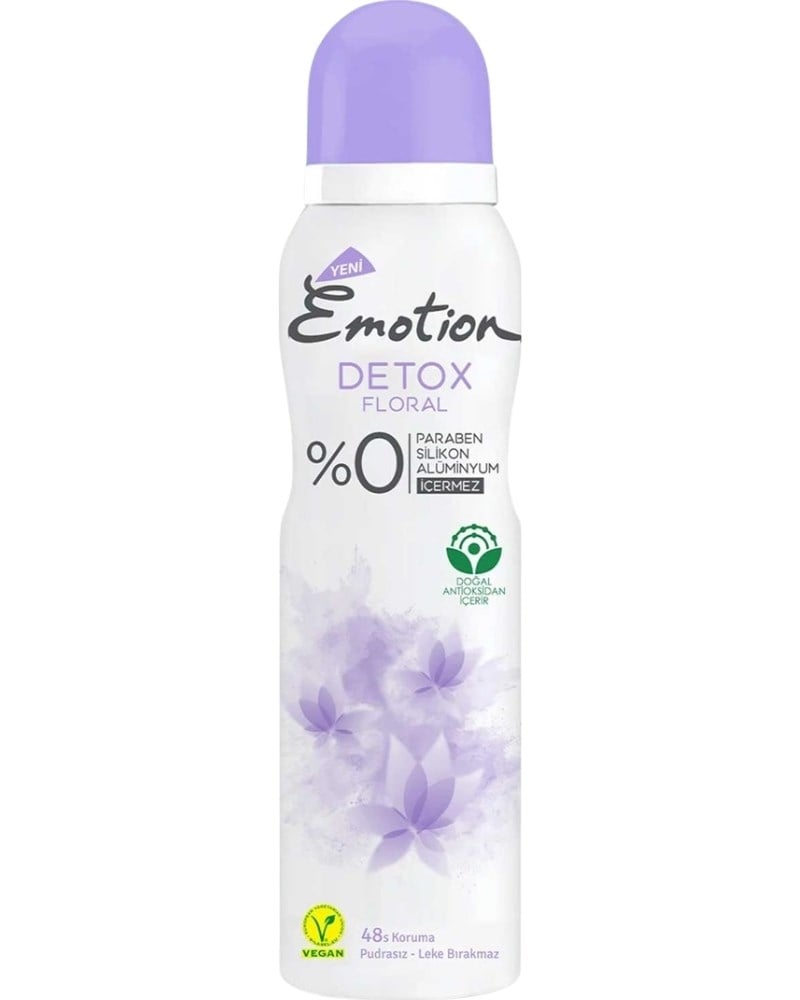 Emotion Deodorant Detox Floral 150ml