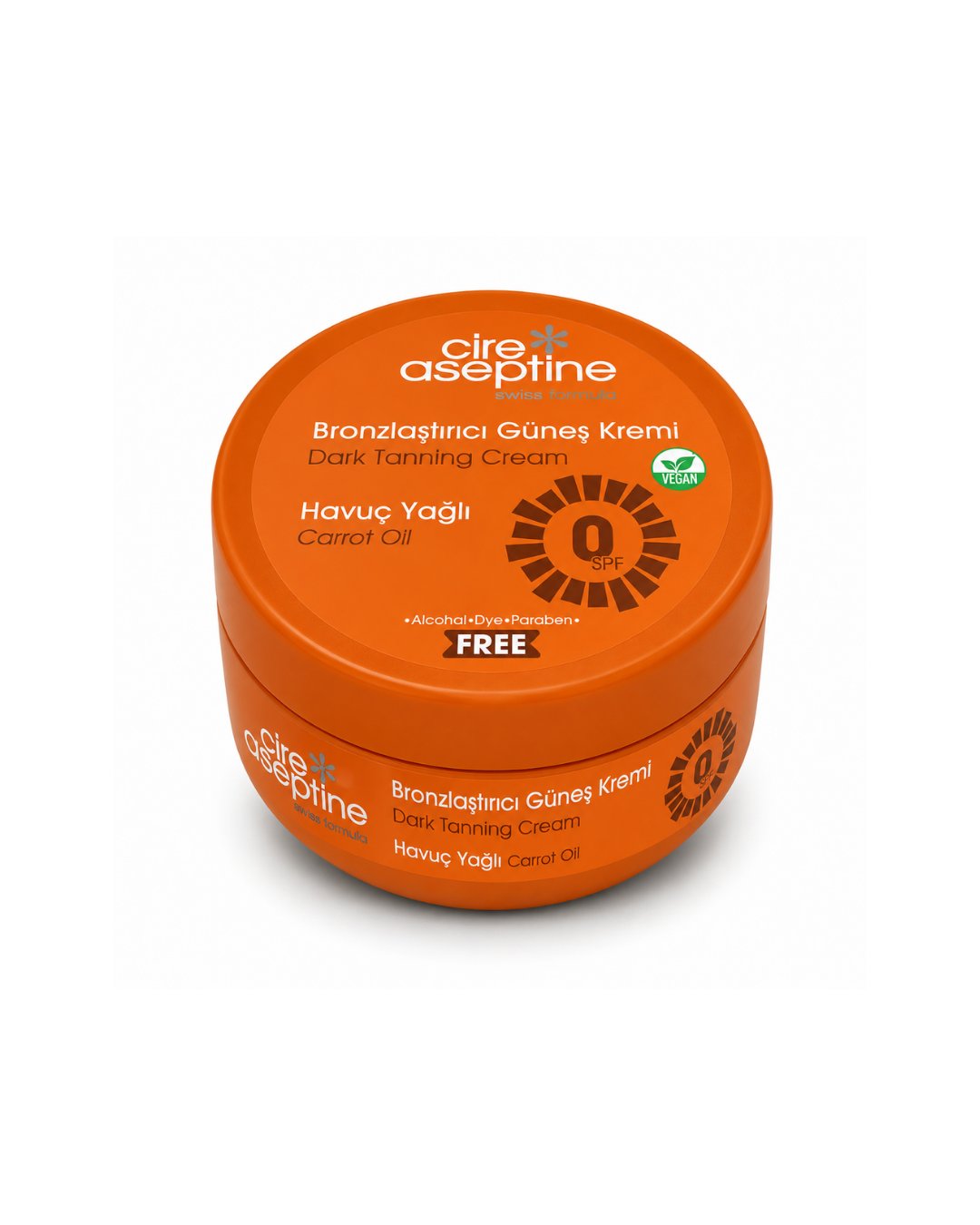 Cire Aceptıne Sun Havuçlu Güneş Yağı Kavanoz 100ml