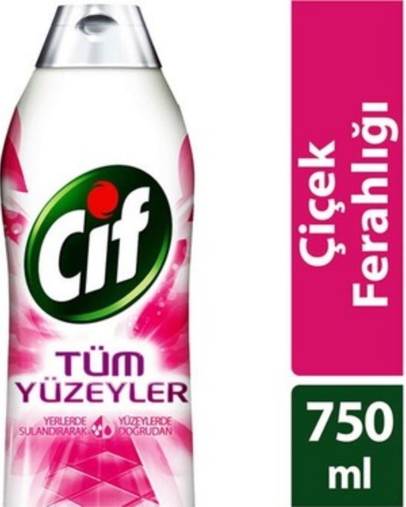 Cif Jel Yüzey Temizleyici Çiçek Ferahlığı 750 ml