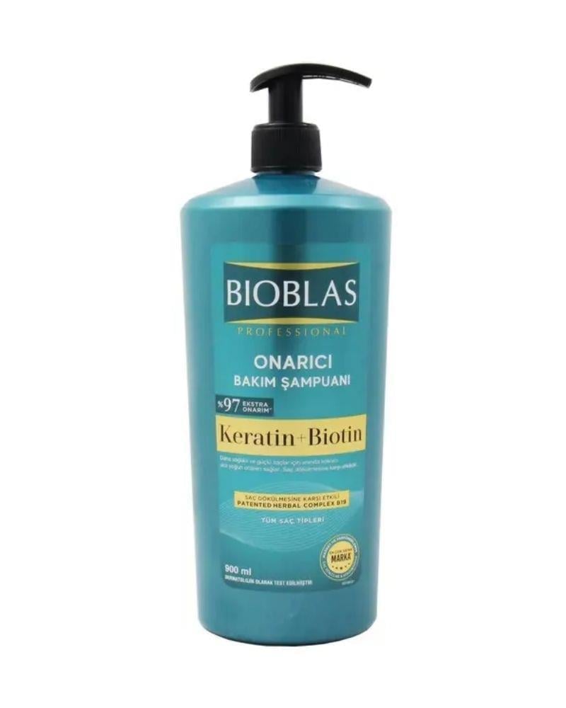 Bioblas Keratin ve Biotin Onarıcı Bakım Şampuanı 900 ml