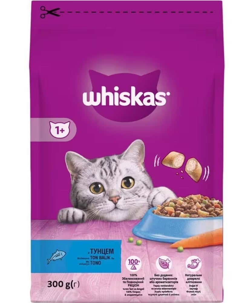 Whiskas Ton Balıklı Kuru Mama 300 G