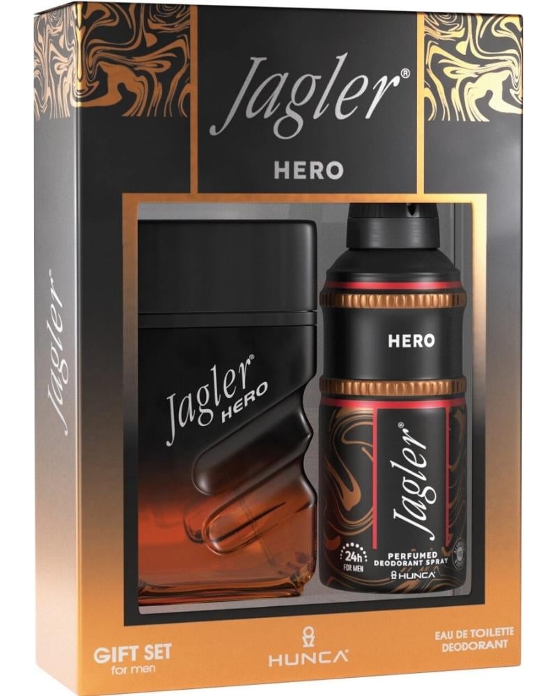 Jagler Hero 90 ml Edt 150 ml Deodorant Erkek Gofre
