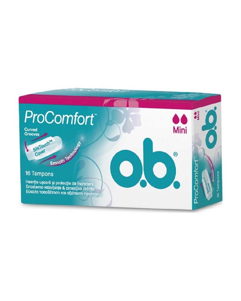 O.B. ProComfort Mini Tampon 16'lı