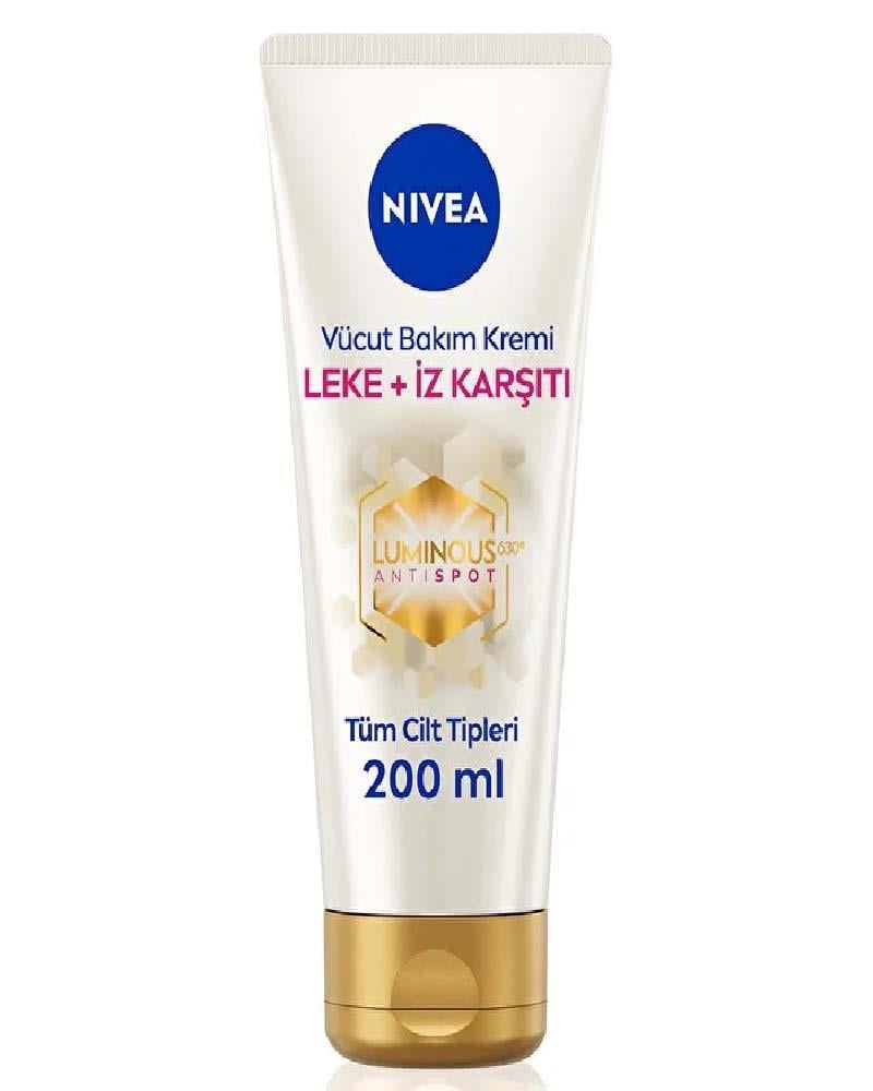 Nivea Luminous630 Leke ve İz Karşıtı Vücut Bakım Kremi 200 ml