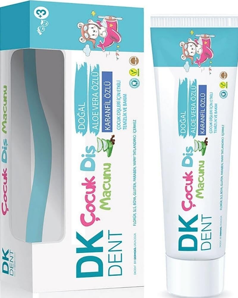 Dermokil Dk Dent Çocuk Diş Macunu Diş Fırçalı 50 ml