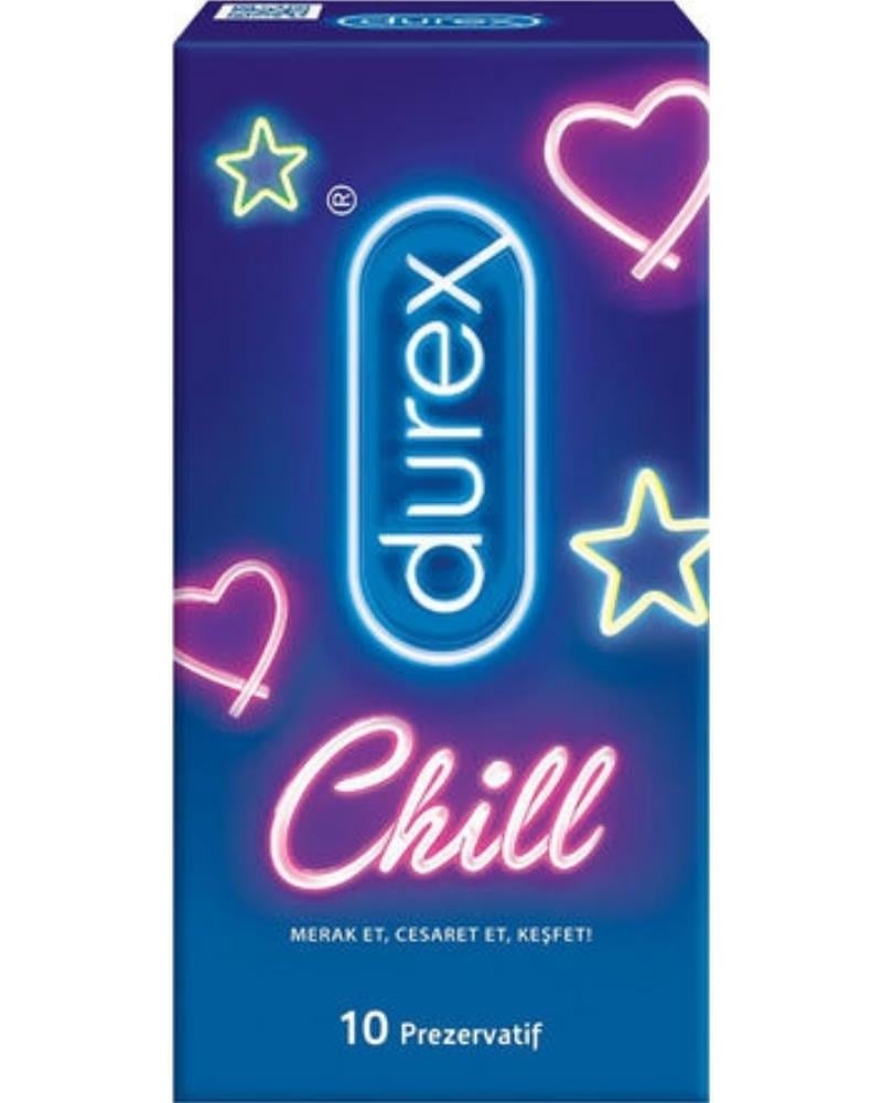 Durex Chill Prezervatif 10'lu