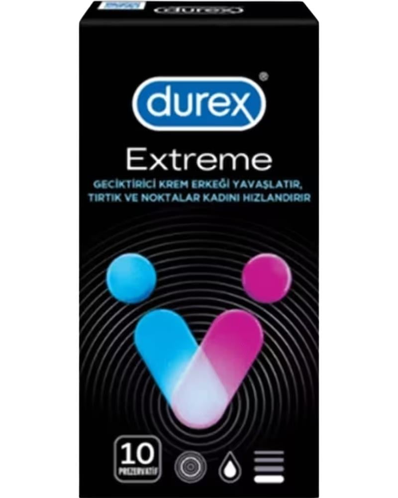Durex Extreme Prezervatif 10 Adet
