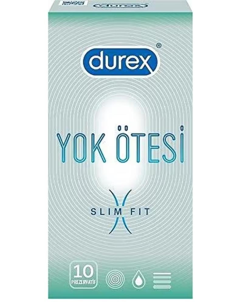 Durex Yok Ötesi Prezervatif Slim Fit 10'lu