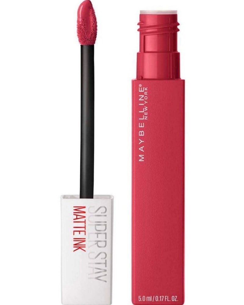 Maybelline New York Likit Mat Ruj - SuperStay Matte Ink Liquid Lipstick 80 Ruler 3600531469481