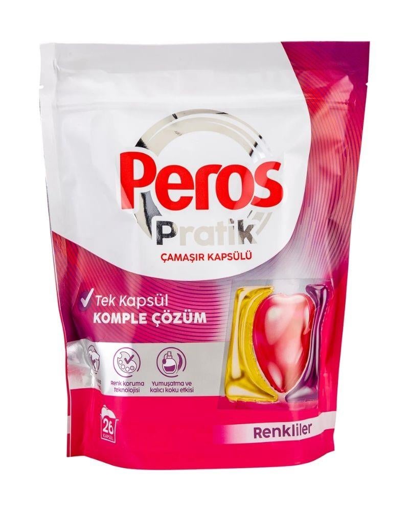 Peros Pratik Renkliler Çamaşır Kapsülü