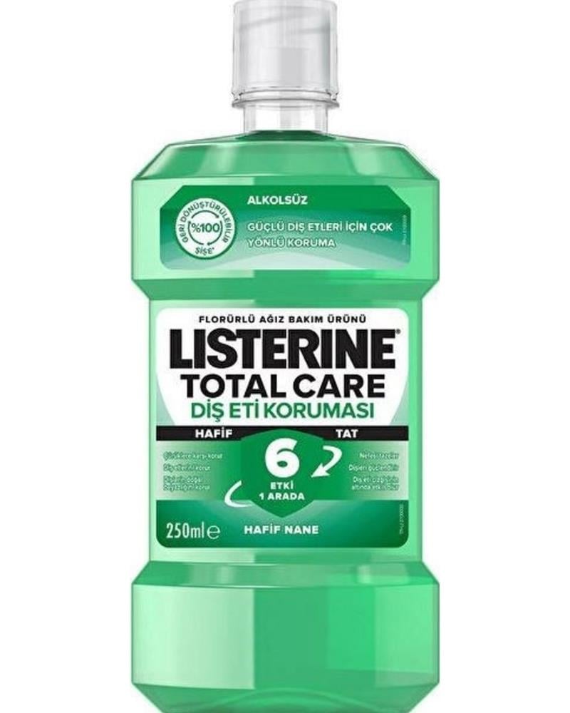 Listerine Diş Ve Diş Eti Koruması Ağız Bakım Suyu Alkolsüz 250 ml